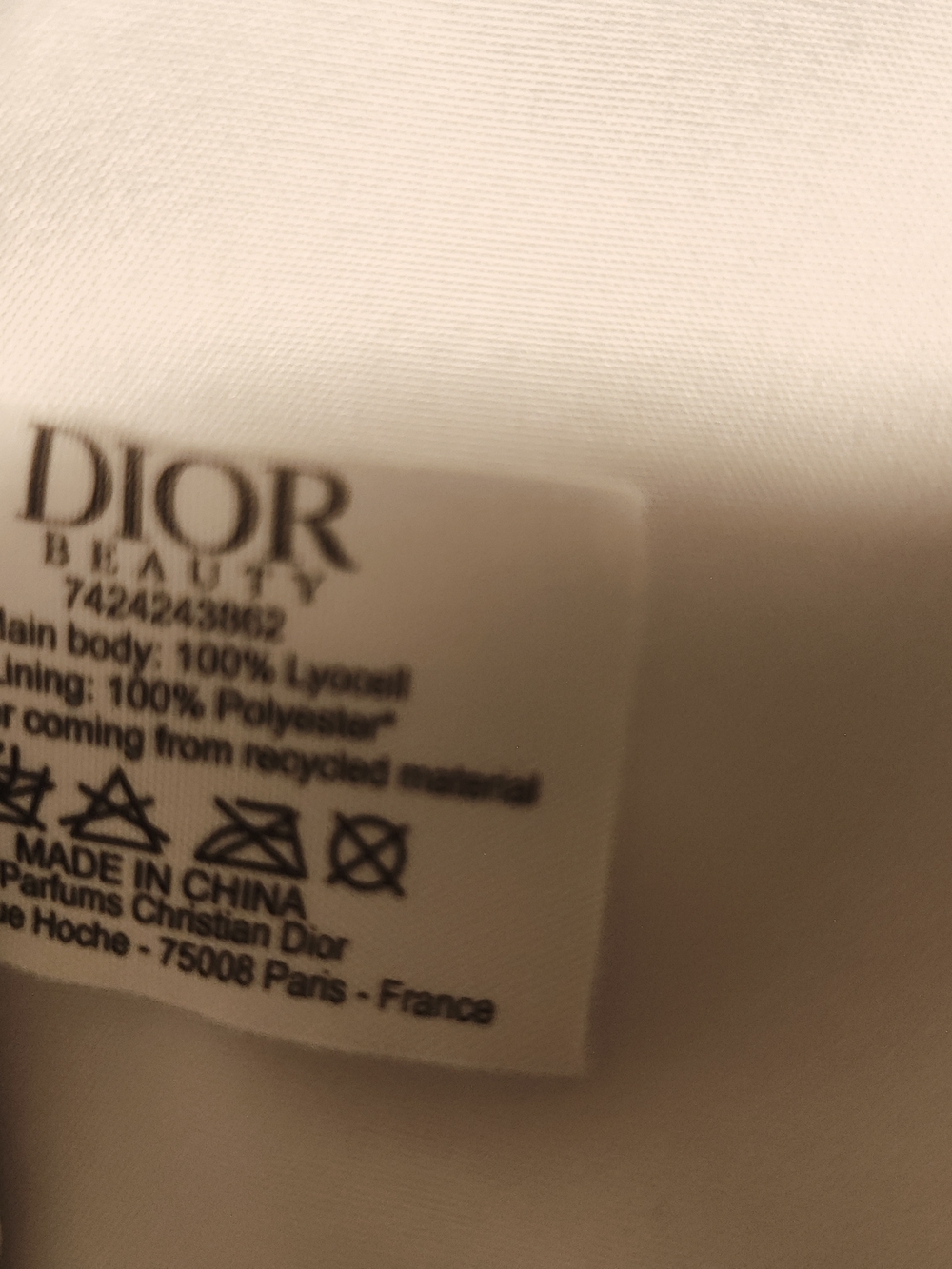 Dior Beauty Cosmetic Bag - Picture 4 of 4